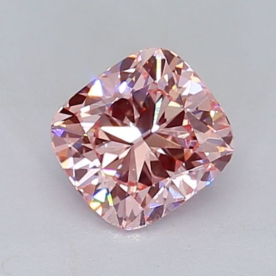 Lab-Grown Cushion Diamond - 1.53 Carats, Fancy Intense Yellow Color, VS2 Clarity - Certified by IGI - Report Number: LG650409364