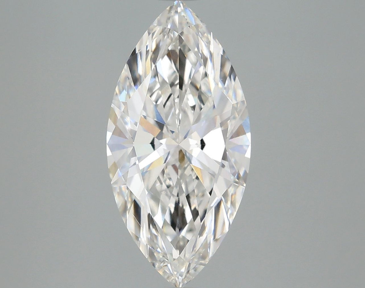 Lab-Grown Marquise Diamond - 2.96 Carats, F Color, VS1 Clarity - Certified by IGI - Report Number: LG679517131