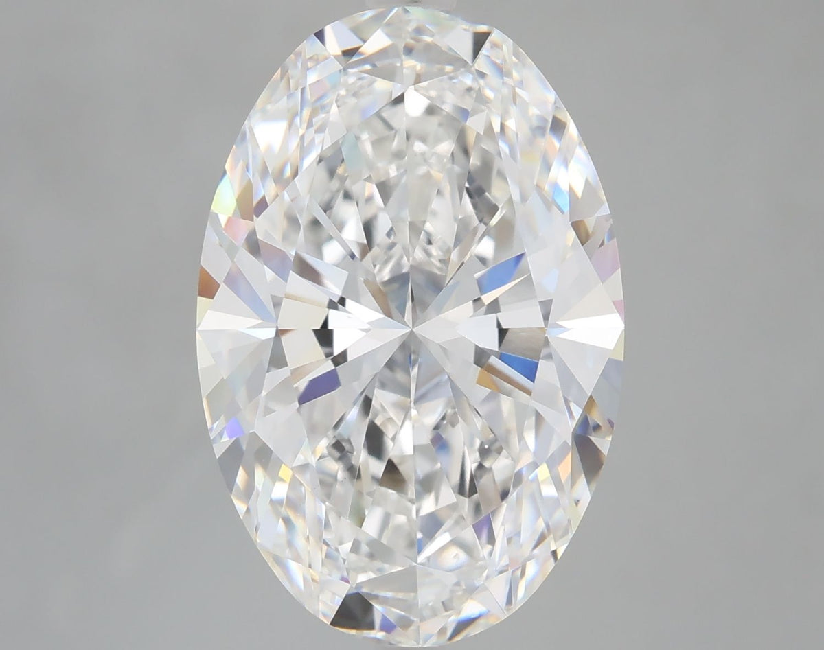 Lab-Grown Oval Diamond - 6.04 Carats, E Color, VS1 Clarity - Certified by IGI - Report Number: LG702505196