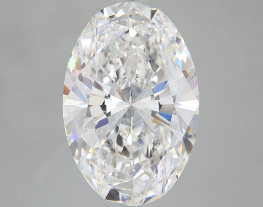 Lab-Grown Oval Diamond - 6.04 Carats, E Color, VS1 Clarity - Certified by IGI - Report Number: LG702505196