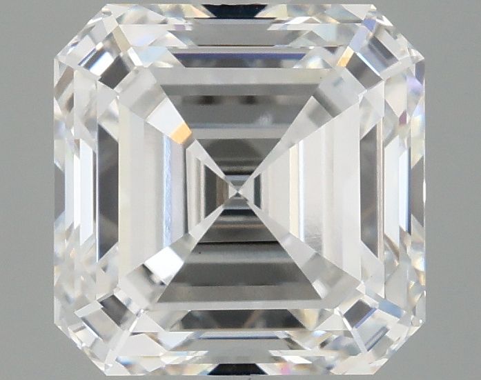 Lab-Grown Asscher Diamond - 3.04 Carats, E Color, VVS2 Clarity - Certified by IGI - Report Number: LG674557411