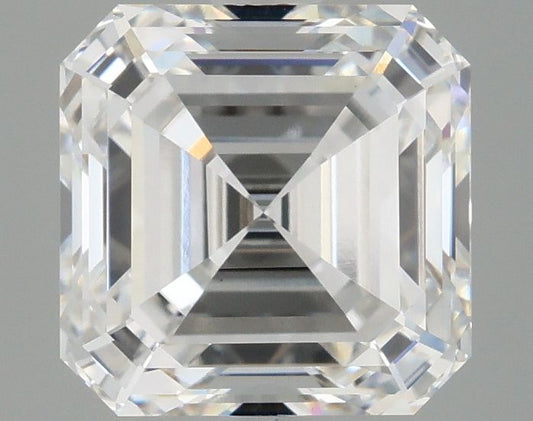 Lab-Grown Asscher Diamond - 3.04 Carats, E Color, VVS2 Clarity - Certified by IGI - Report Number: LG674557411