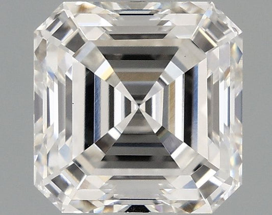 Lab-Grown Asscher Diamond - 1.35 Carats, F Color, VS1 Clarity - Certified by IGI - Report Number: LG681561070