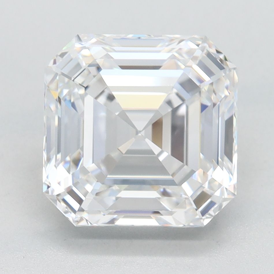 Lab-Grown Asscher Diamond - 3.02 Carats, D Color, VVS1 Clarity - Certified by GIA - Report Number: 6502465934