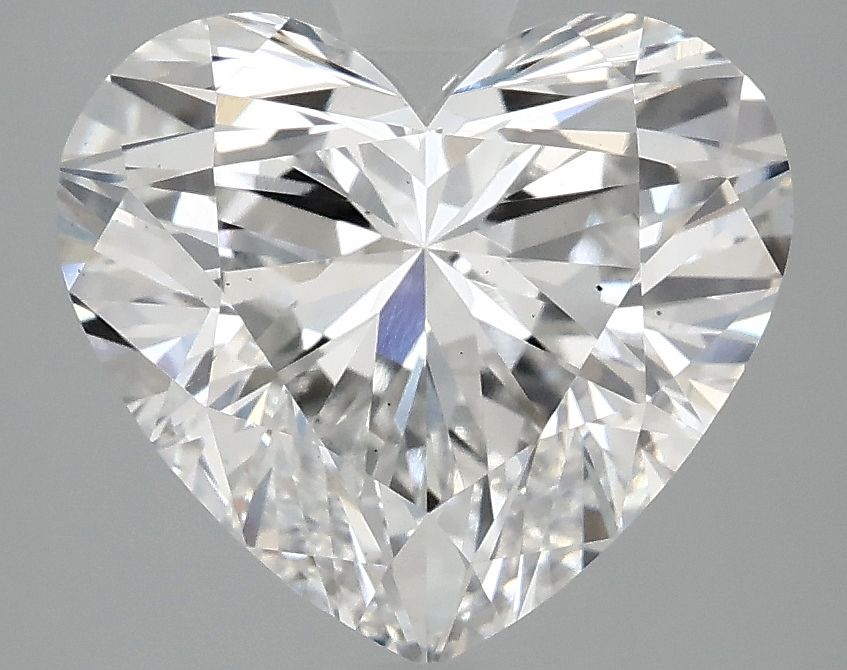 Lab-Grown Heart Diamond - 3.53 Carats, E Color, VS2 Clarity - Certified by IGI - Report Number: LG713511543