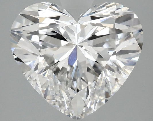 Lab-Grown Heart Diamond - 3.53 Carats, E Color, VS2 Clarity - Certified by IGI - Report Number: LG713511543