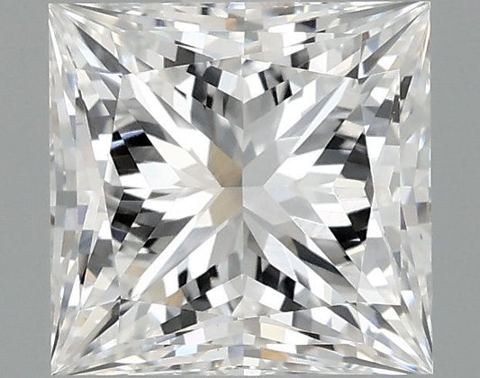 Lab-Grown Princess Diamond - 1.47 Carats, E Color, VVS2 Clarity - Certified by IGI - Report Number: LG715558446