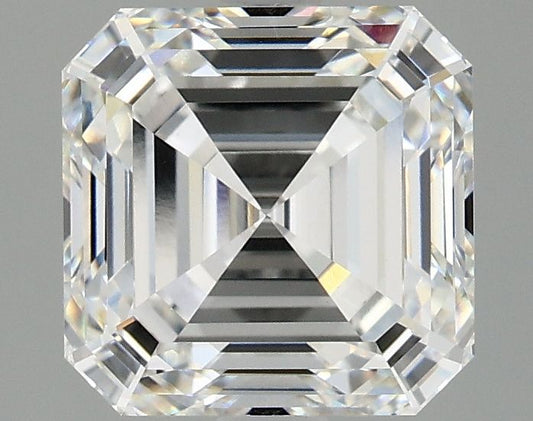 Lab-Grown Asscher Diamond - 3.09 Carats, D Color, VVS2 Clarity - Certified by IGI - Report Number: LG683555963