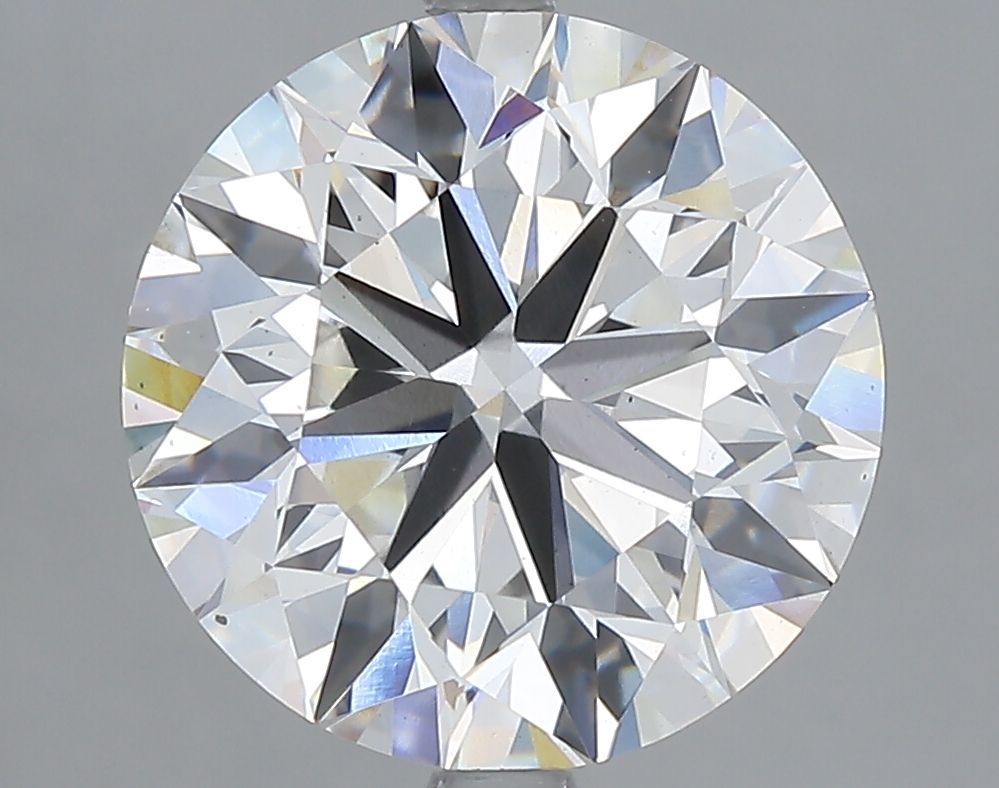 Lab-Grown Round Diamond - 4.51 Carats, F Color, VS2 Clarity - Certified by IGI - Report Number: LG651442899