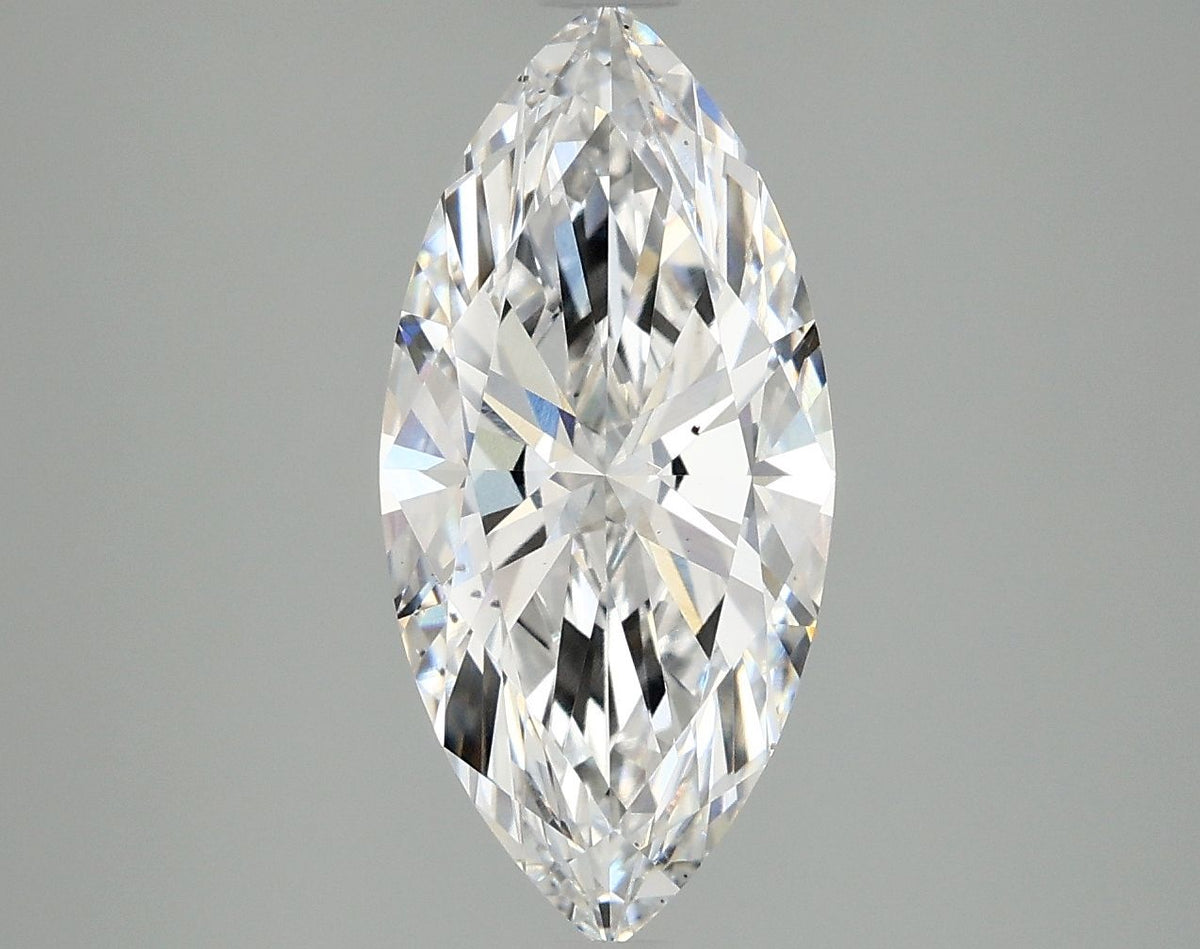 Lab-Grown Marquise Diamond - 2.47 Carats, D Color, VS2 Clarity - Certified by IGI - Report Number: LG670441292
