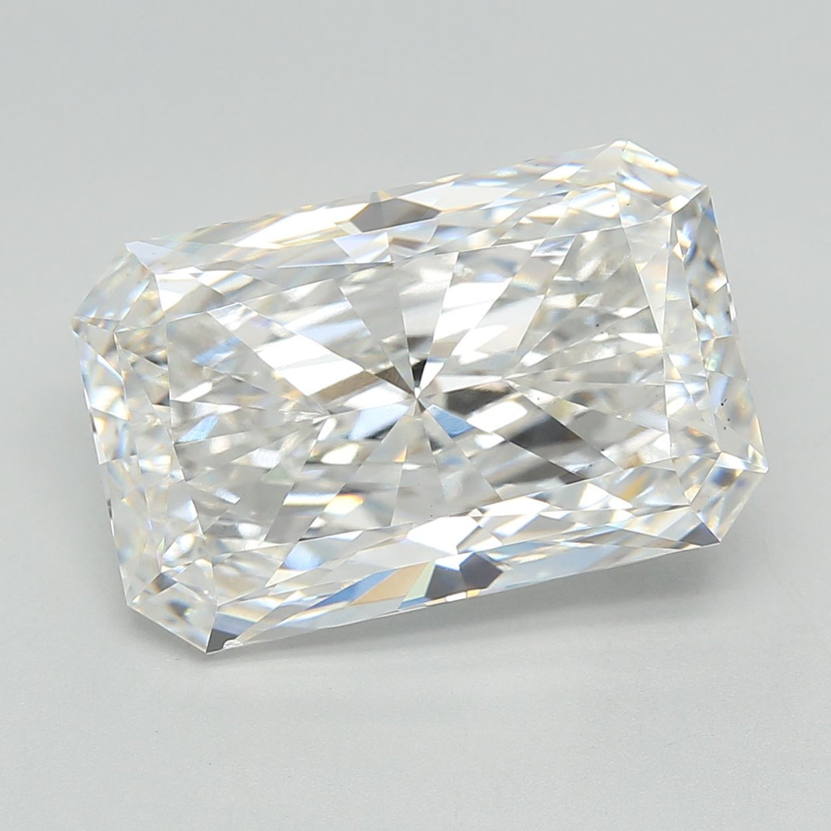 Lab-Grown Radiant Diamond - 8.03 Carats, F Color, VS2 Clarity - Certified by IGI - Report Number: LG678501974