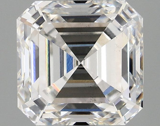 Lab-Grown Asscher Diamond - 3.02 Carats, F Color, VS2 Clarity - Certified by IGI - Report Number: LG689592085