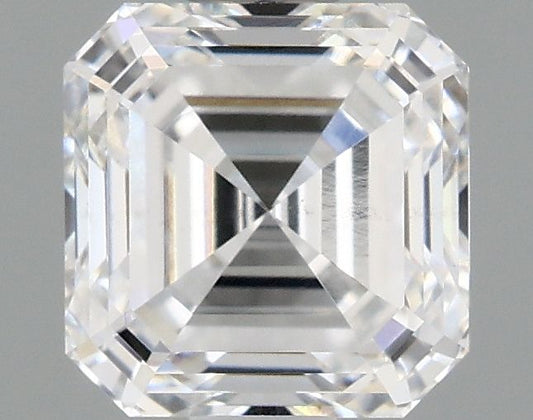 Lab-Grown Asscher Diamond - 1.05 Carats, D Color, VS2 Clarity - Certified by IGI - Report Number: LG678594610