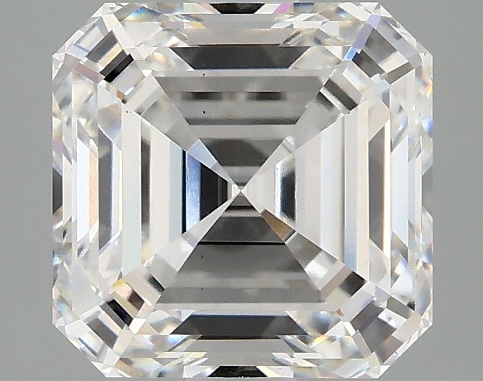 Lab-Grown Asscher Diamond - 3.1 Carats, F Color, VS1 Clarity - Certified by IGI - Report Number: LG678548026