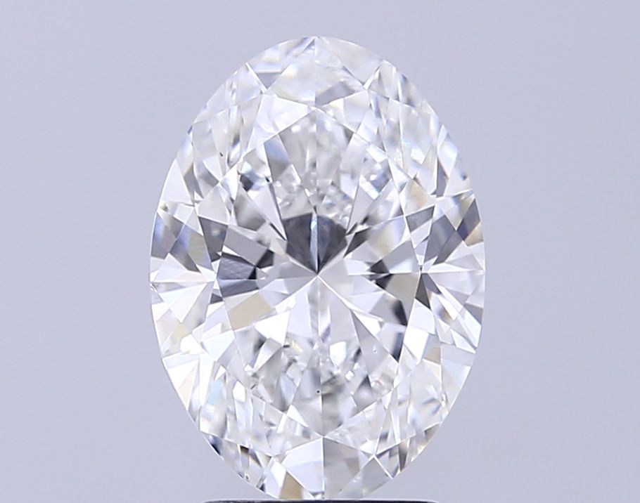 Lab-Grown Oval Diamond - 3.51 Carats, E Color, VS2 Clarity - Certified by IGI - Report Number: LG678541314