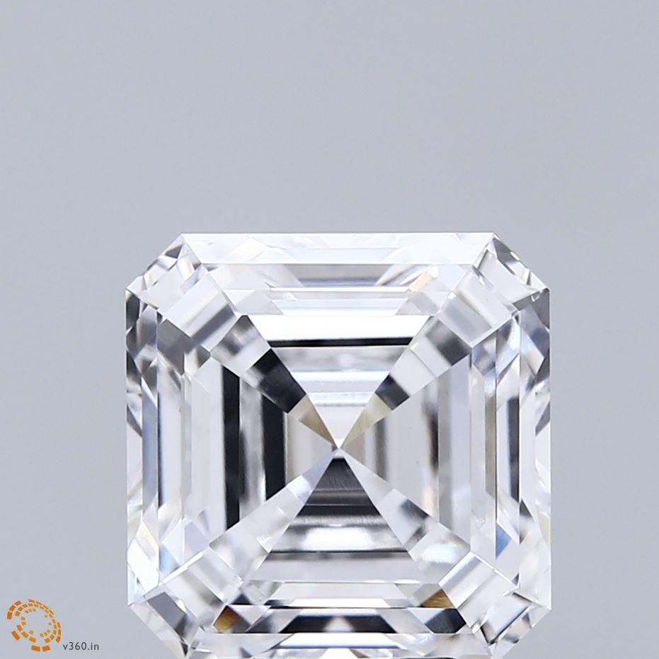 Lab-Grown Asscher Diamond - 6.02 Carats, E Color, VVS2 Clarity - Certified by IGI - Report Number: LG704518115