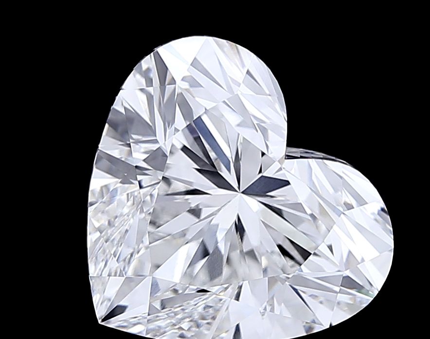 Lab-Grown Heart Diamond - 8.25 Carats, E Color, VVS1 Clarity - Certified by IGI - Report Number: LG657467593