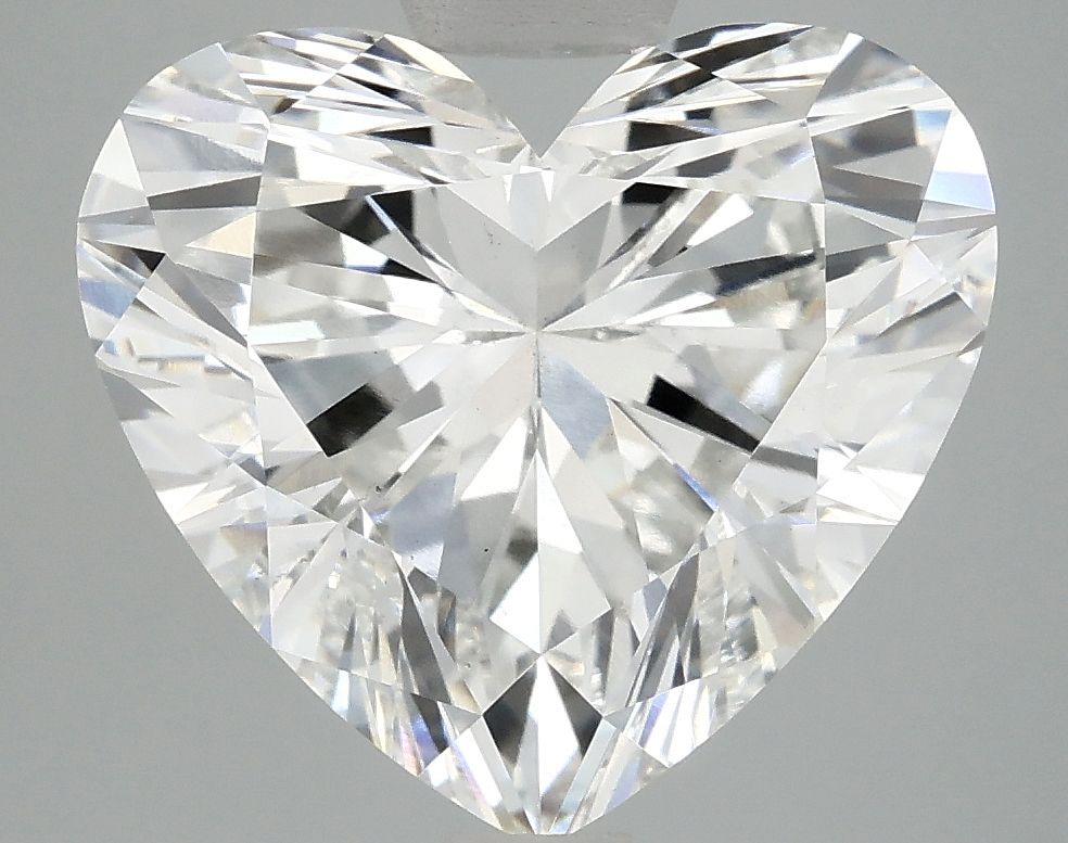 Lab-Grown Heart Diamond - 6.07 Carats, F Color, VS1 Clarity - Certified by IGI - Report Number: LG717555674