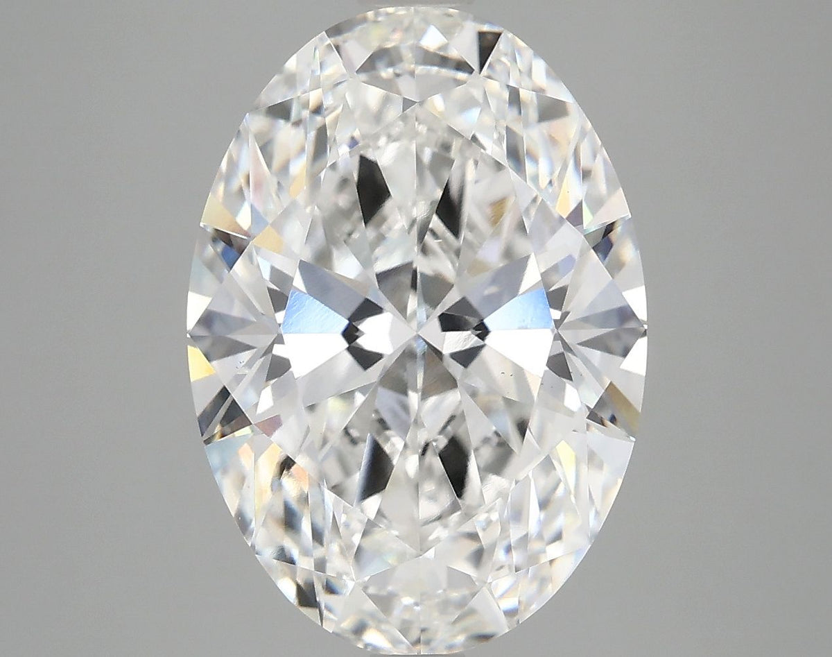 Lab-Grown Oval Diamond - 6.04 Carats, E Color, VS2 Clarity - Certified by IGI - Report Number: LG689539985