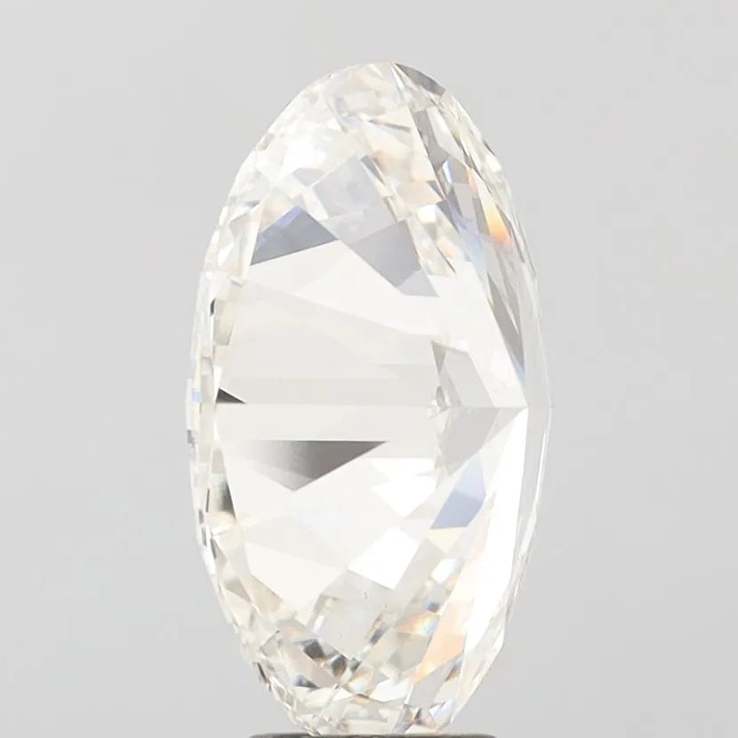 8.01ct Oval Lab Grown Diamond (Colour G, Clarity VVS2, IGI Certified)