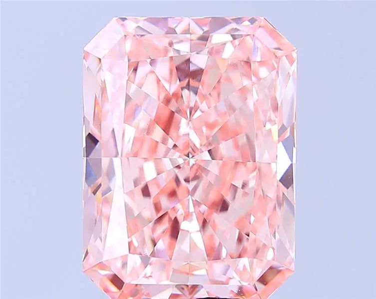8.03ct Radiant Lab Grown Diamond (Colour Fancy Vivid Pink, Clarity VVS2, IGI Certified)