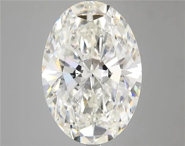 8.18ct Oval Lab Grown Diamond (Colour G, Clarity VVS2, IGI Certified)