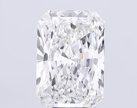 Lab-Grown Radiant Diamond - 7.1 Carats, F Color, VS1 Clarity - Certified by IGI - Report Number: LG707558264