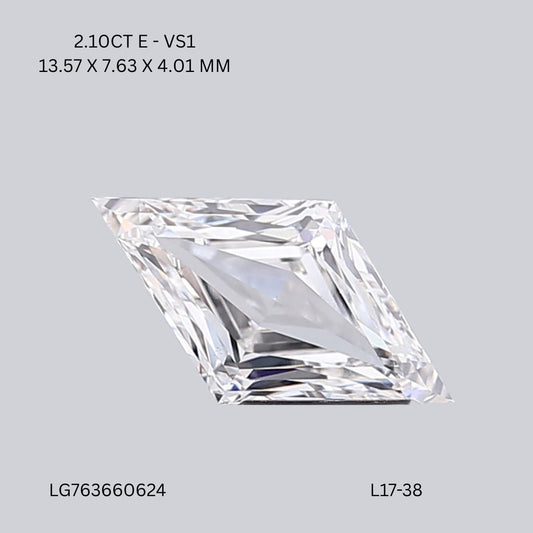Lozenge 2.1ct E VS1 - Cut • IGI • LG763660624