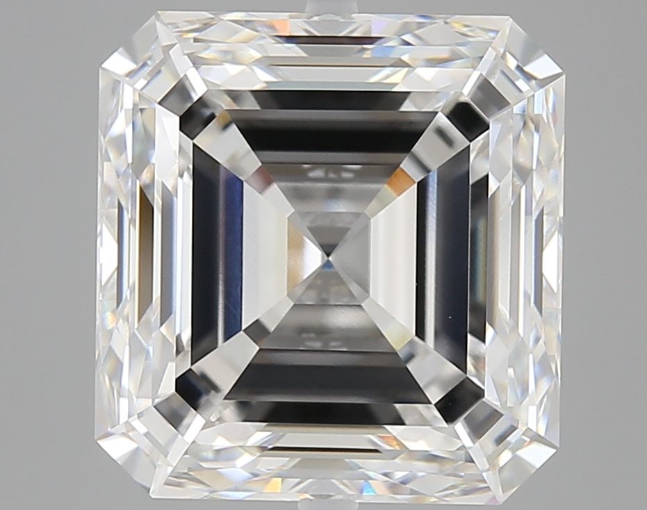 Lab-Grown Asscher Diamond - 8.03 Carats, F Color, VVS2 Clarity - Certified by IGI - Report Number: LG710583355