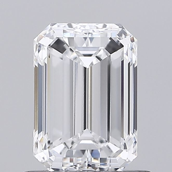 Lab-Grown Emerald Diamond - 0.97 Carats, E Color, VVS2 Clarity - Certified by IGI - Report Number: LG622489756