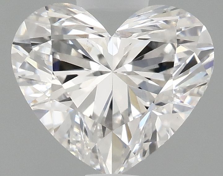 Lab-Grown Heart Diamond - 1.45 Carats, E Color, VS1 Clarity - Certified by IGI - Report Number: LG712533909