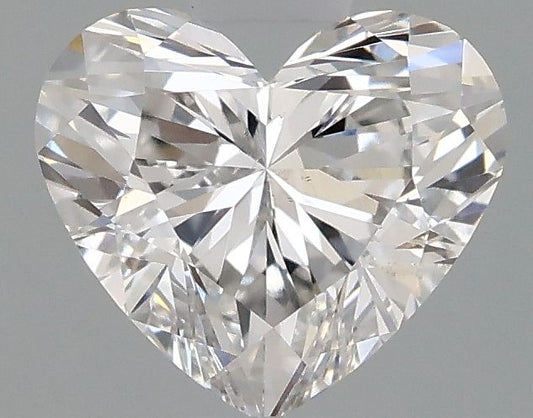 Lab-Grown Heart Diamond - 0.98 Carats, F Color, VS2 Clarity - Certified by IGI - Report Number: LG669473457