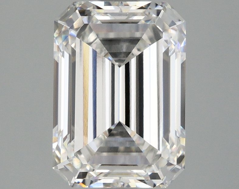Lab-Grown Emerald Diamond - 2.57 Carats, F Color, VVS2 Clarity - Certified by IGI - Report Number: LG668441585