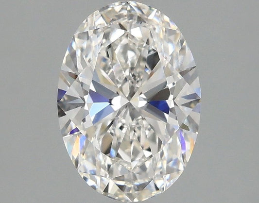 Lab-Grown Oval Diamond - 1.48 Carats, F Color, VVS2 Clarity - Certified by IGI - Report Number: LG671474047