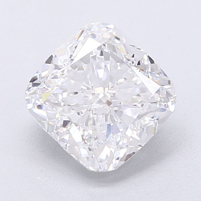Lab-Grown Cushion Diamond - 2.54 Carats, D Color, VVS2 Clarity - Certified by IGI - Report Number: LG658476126