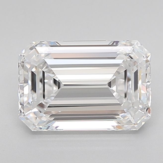 Lab-Grown Emerald Diamond - 2.09 Carat, D Color, VVS1 Clarity | Sustainable Luxury, Dazzling Brilliance | IGI | Certified LG605379084
