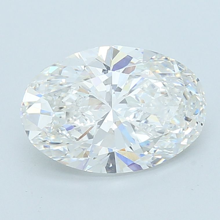 Lab-Grown Oval Diamond - 3.51 Carats, F Color, VS2 Clarity - Certified by IGI - Report Number: LG715527533