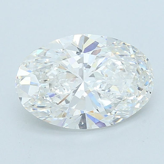 Lab-Grown Oval Diamond - 3.51 Carats, F Color, VS2 Clarity - Certified by IGI - Report Number: LG715527533