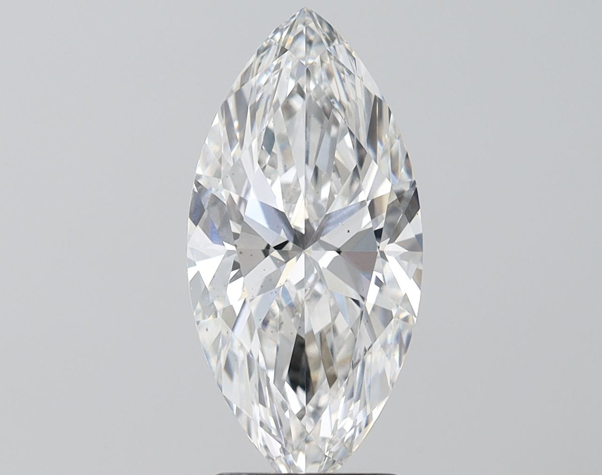 Lab-Grown Marquise Diamond - 3.04 Carats, E Color, VS2 Clarity - Certified by IGI - Report Number: LG670481028