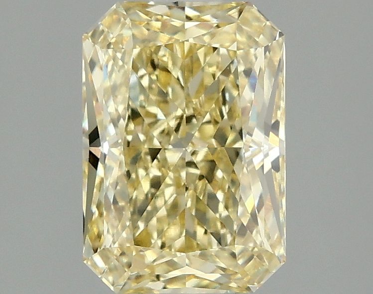 Lab-Grown Radiant Diamond - 2.07 Carats, Fancy Intense Yellow Color, VVS2 Clarity - Certified by IGI - Report Number: LG675567841
