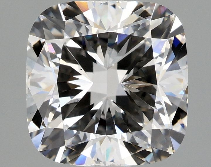 Lab-Grown Cushion Diamond - 2.55 Carats, F Color, VS1 Clarity - Certified by IGI - Report Number: LG653440044