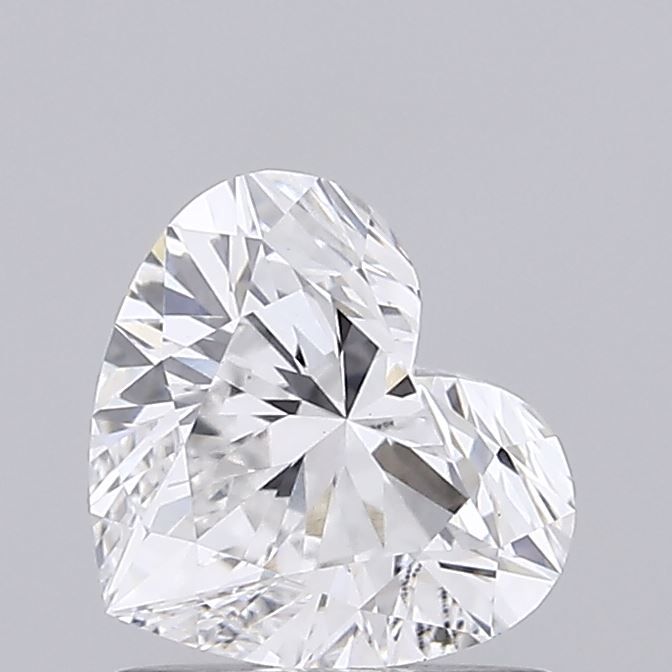 Lab-Grown Heart Diamond - 1.06 Carats, E Color, VS1 Clarity - Certified by IGI - Report Number: LG719546404