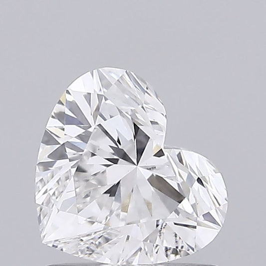 Lab-Grown Heart Diamond - 1.06 Carats, E Color, VS1 Clarity - Certified by IGI - Report Number: LG719546404