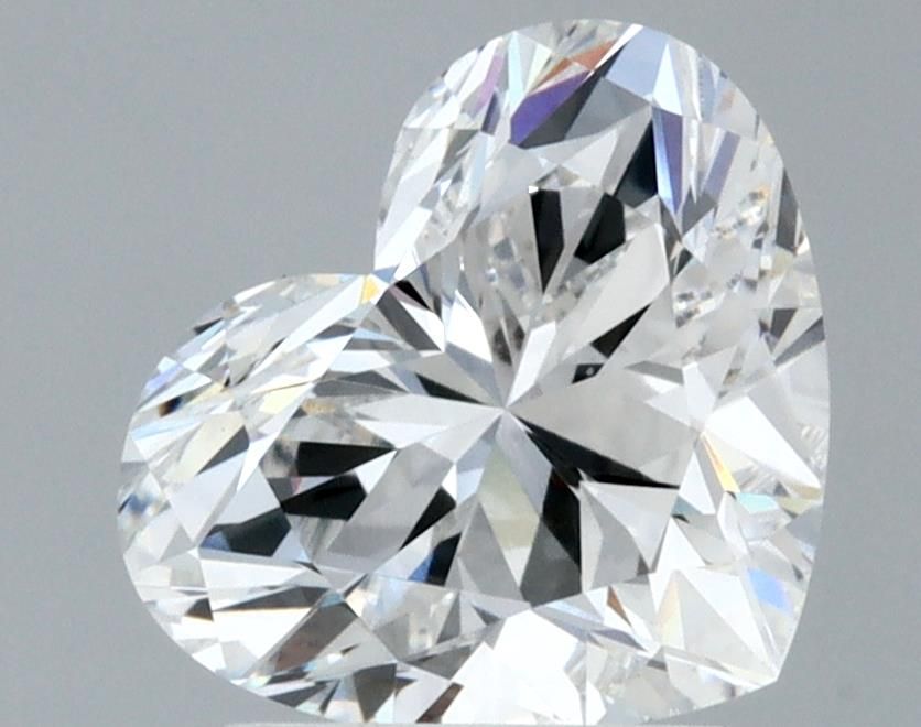 Lab-Grown Heart Diamond - 2.09 Carats, E Color, VVS2 Clarity - Certified by IGI - Report Number: LG637470930