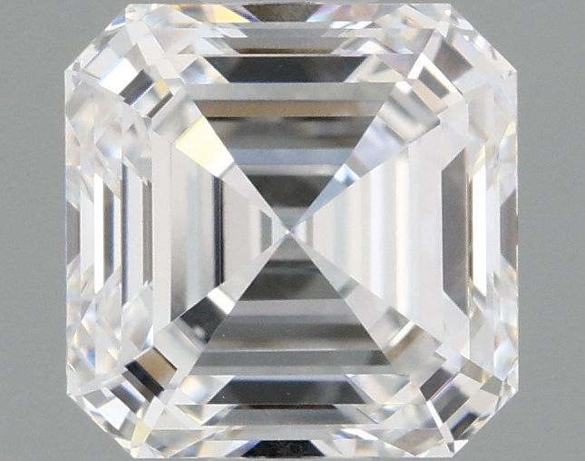 Lab-Grown Asscher Diamond - 1.1 Carats, D Color, VVS2 Clarity - Certified by IGI - Report Number: LG670441427