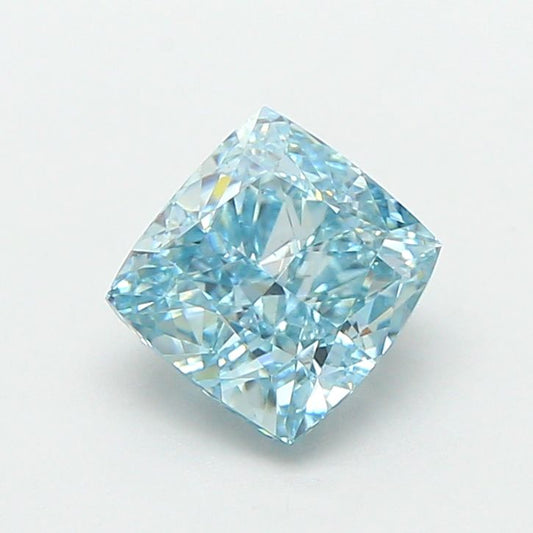 Cushion Modified 1.52ct Fancy Vivid Blue VS1 - Cut • IGI • LG816614011