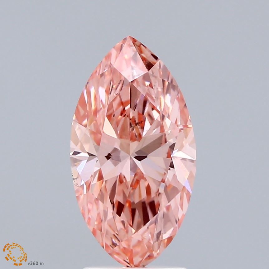 Marquise 2.08ct Fancy Vivid Pink VS2 - Cut • IGI • LG805636556