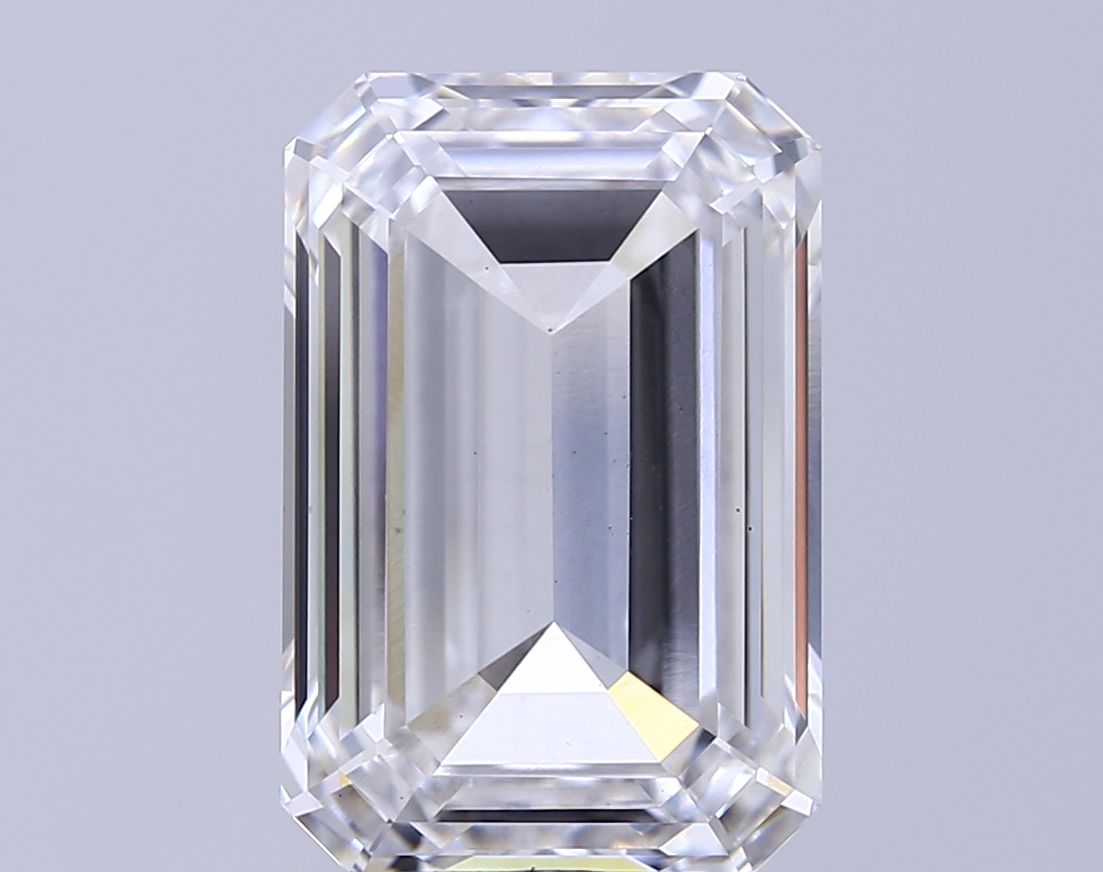 Lab-Grown Emerald Diamond - 8.08 Carats, F Color, VS2 Clarity - Certified by IGI - Report Number: LG665459496