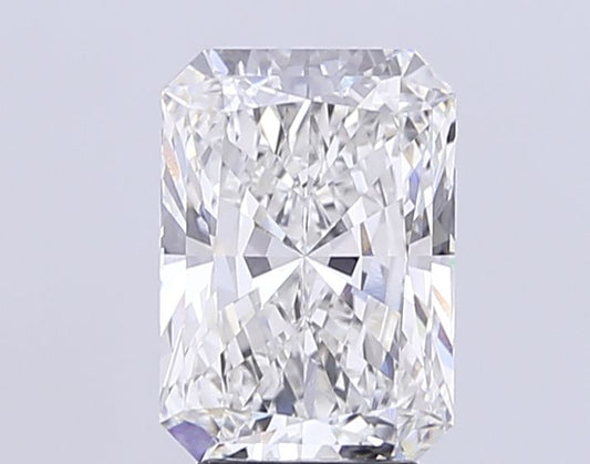 Lab-Grown Radiant Diamond - 4.09 Carats, F Color, VVS2 Clarity - Certified by IGI - Report Number: LG717526507