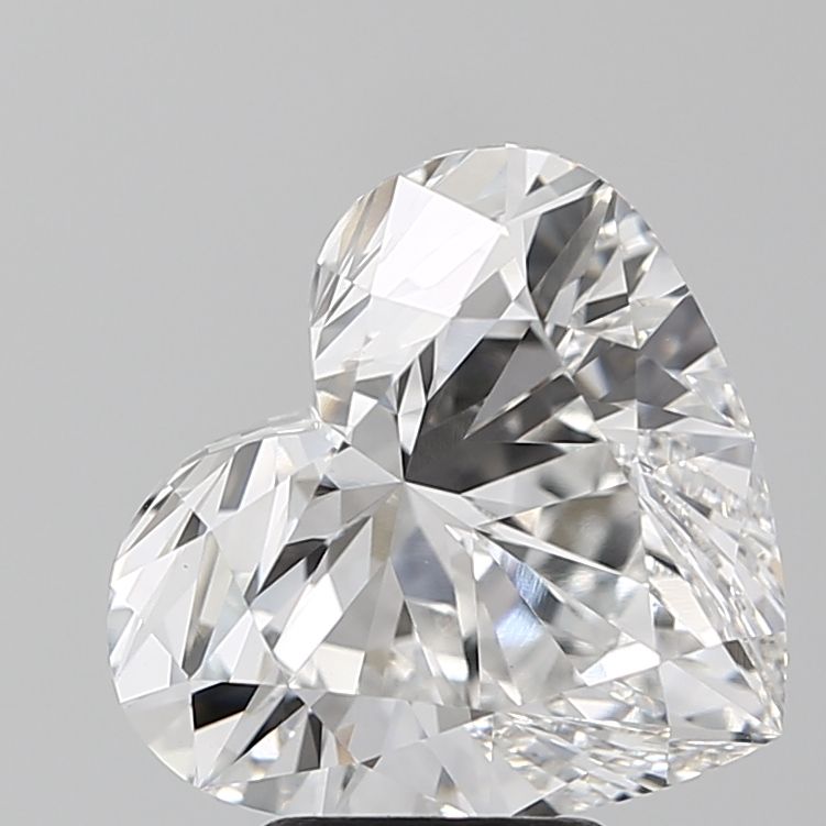 Lab-Grown Heart Diamond - 5.08 Carats, E Color, VVS2 Clarity - Certified by IGI - Report Number: LG660492808